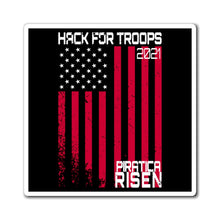 Load image into Gallery viewer, Hack For Troops Flag Magnet
