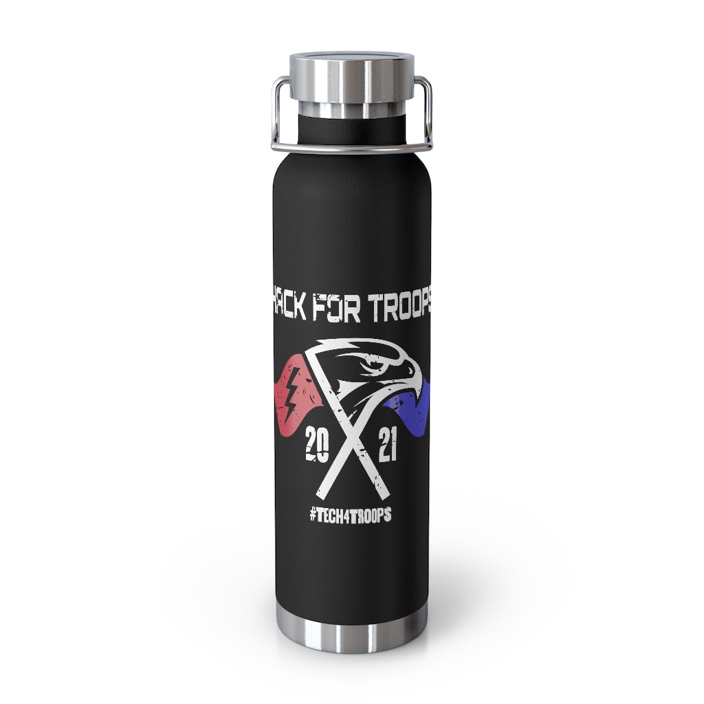 Hack For Troops 22oz Vacuum Insulated Bottle