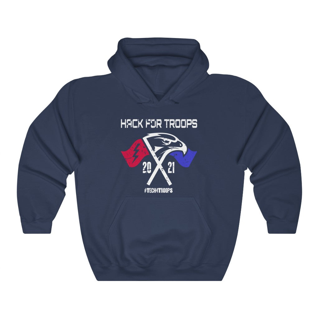 Hack For Troop Unisex Heavy Blend™ Hooded Sweatshirt