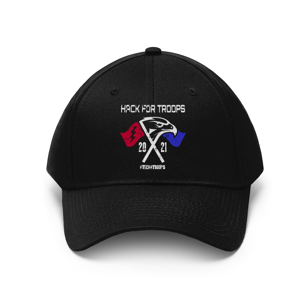 Hack For Troops Unisex Twill Hat