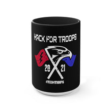 Load image into Gallery viewer, Hack For Troops Accent Mug
