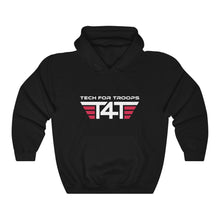 Load image into Gallery viewer, Tech For Troop Flag Unisex Heavy Blend™ Hooded Sweatshirt
